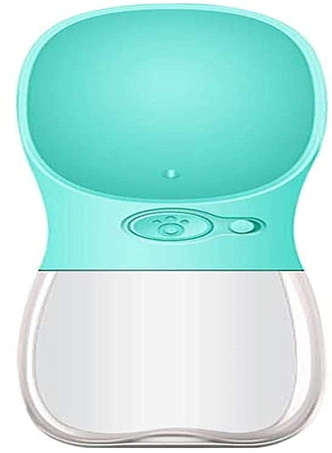 DOCROK Dog Water Bottle, Leak Proof Portable Puppy Water Dispenser Drinking Feeder Pet Care Cup for Outdoor Walking, Hiking, Travel,350ml,Multicolour (Pack of 2) - Image 1